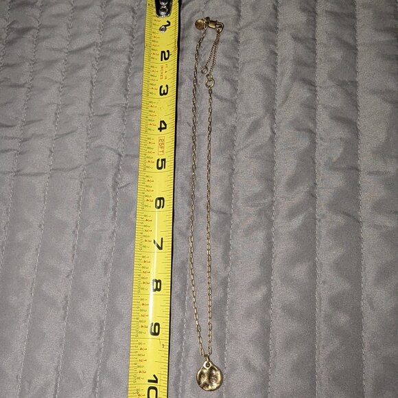 $1 with Bundle ~ Madewell Gold Chain Necklace 5284 - Picture 4 of 4